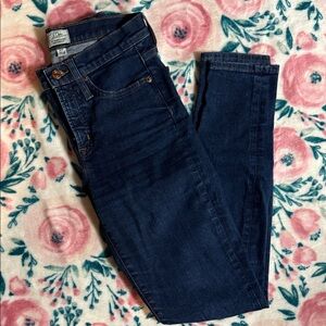J Crew High Rise ToothPick Skinny Jeans